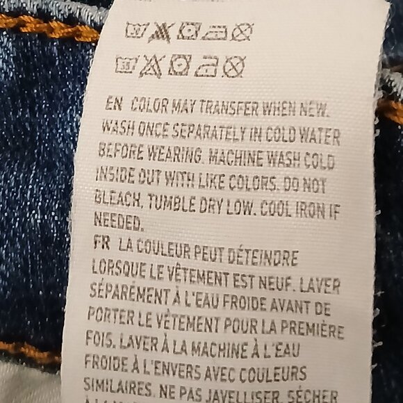 American Eagle Jeans Mens 33X30 Original Boot Cut Extreme Flex 4 Blue Denim - Picture 10 of 10